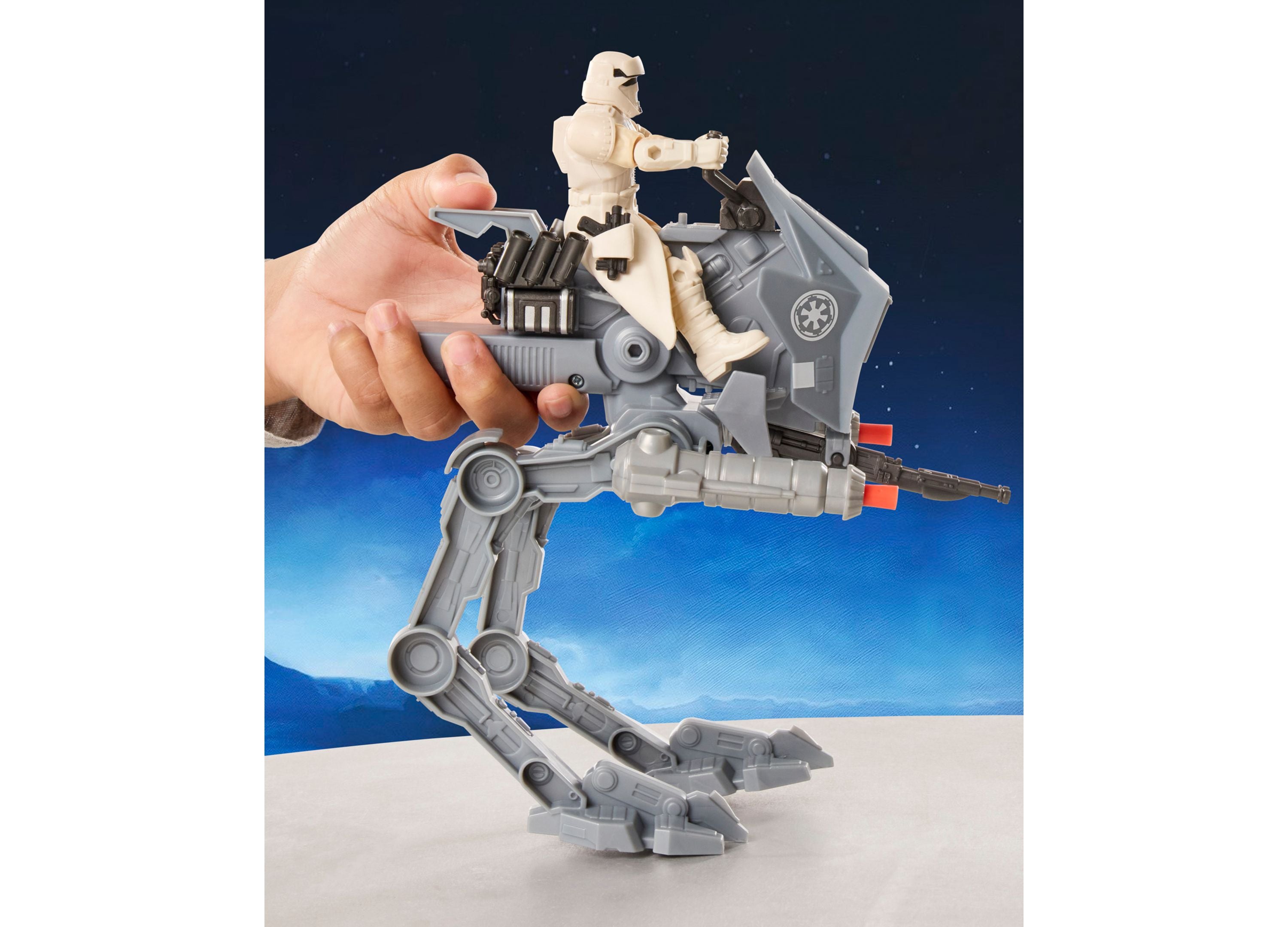 Star Wars ActionVerse AT-RT & Imperial Remnant AT-RT Driver