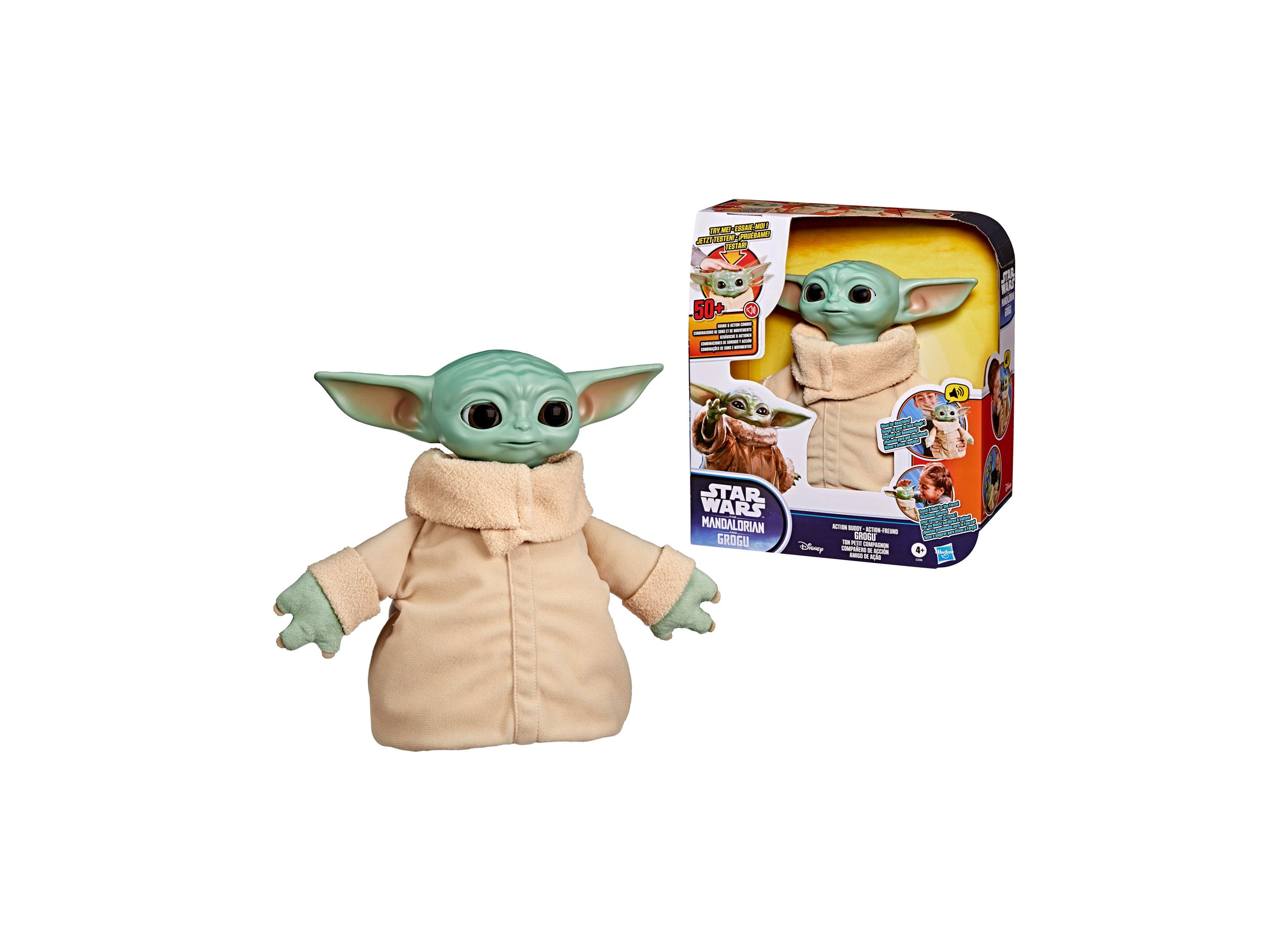 Star Wars The Child Grogu 10-Inch Interactive Plush With Sound And