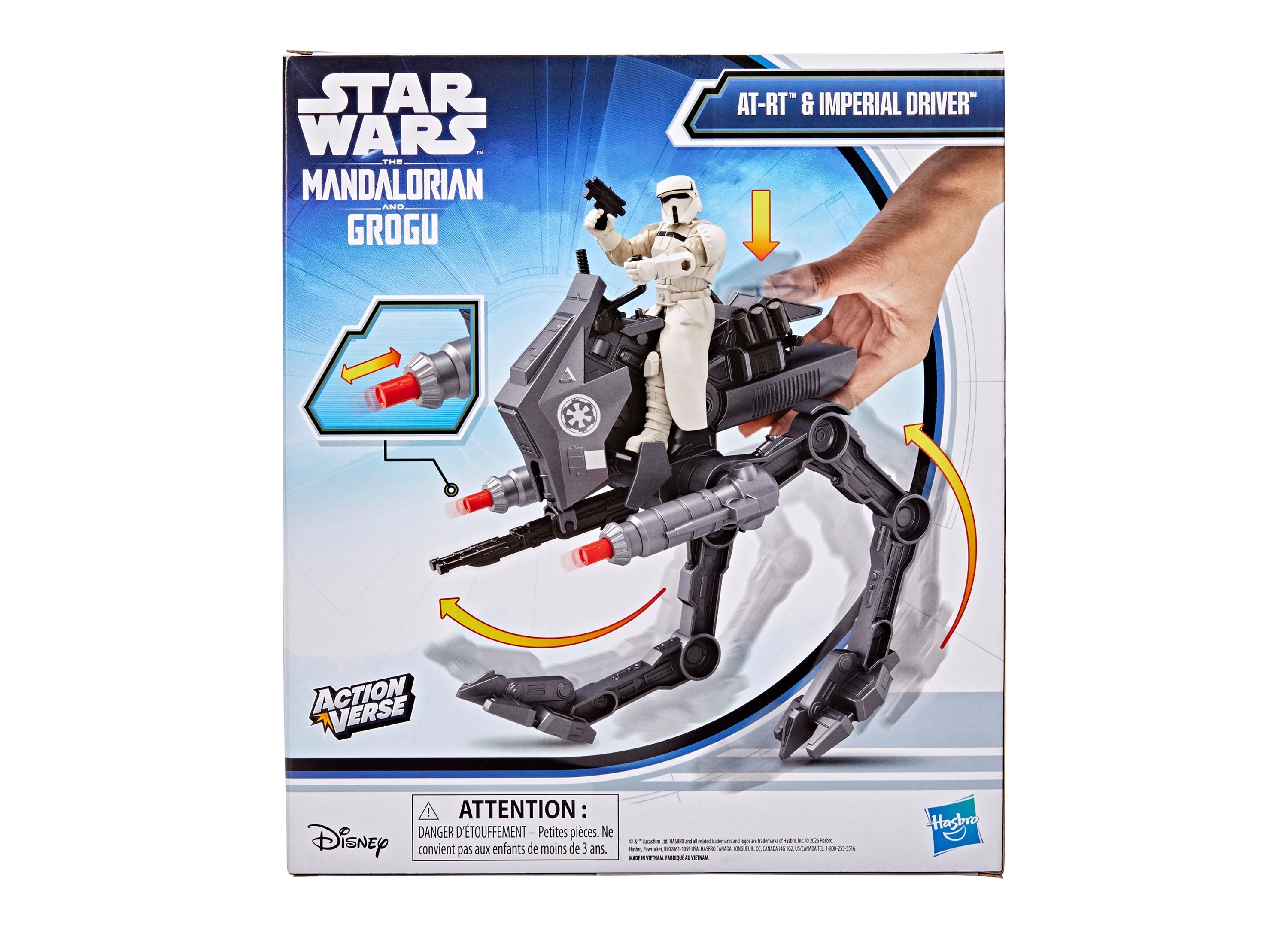 Star Wars ActionVerse AT-RT & Imperial Remnant AT-RT Driver