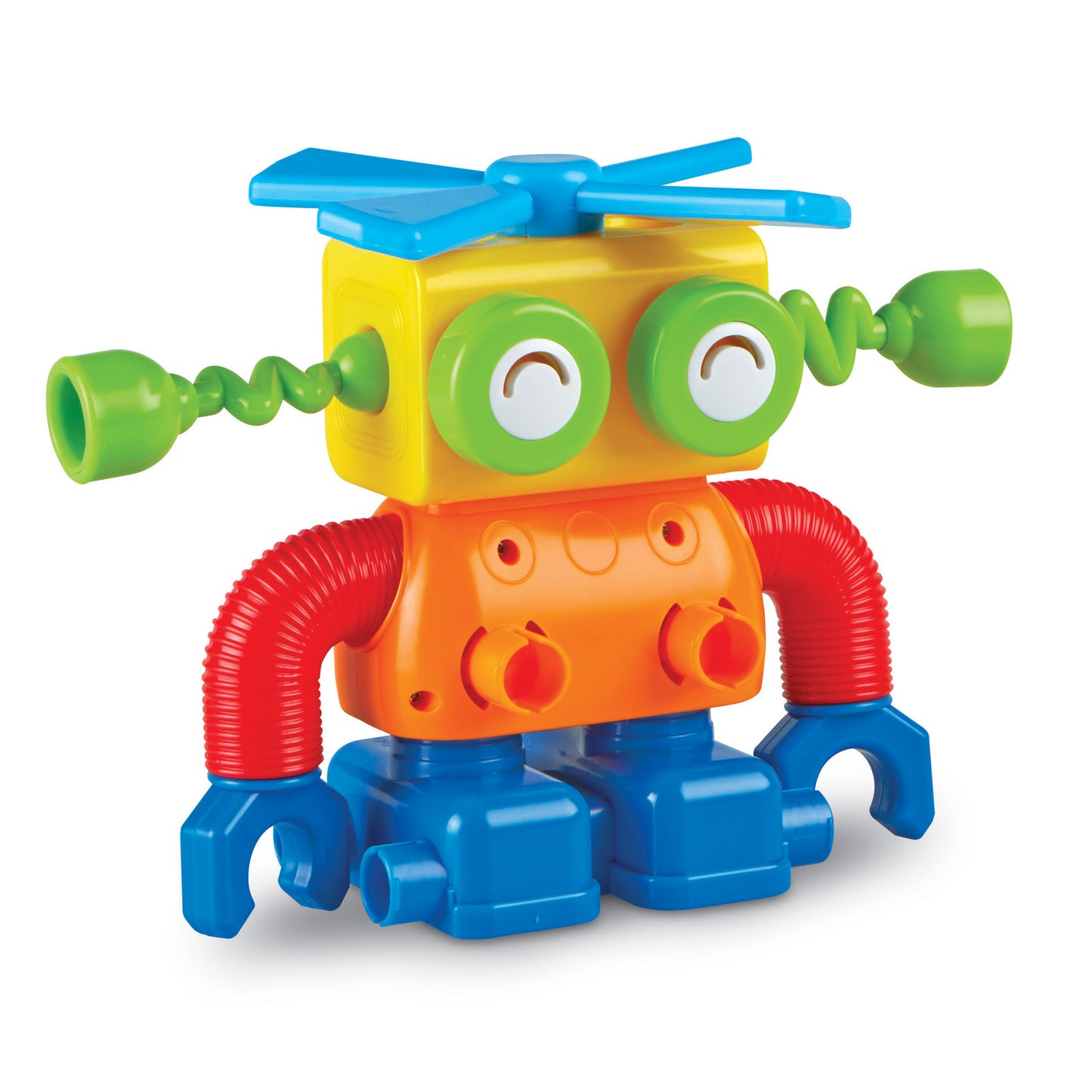 Learning Resources 1-2-3 Build It! Robot Factory - STEM Toy for Creative Play