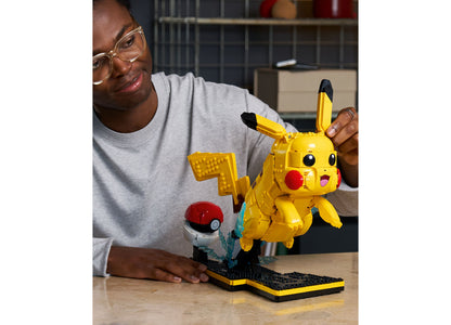 LEGO Pokémon Pikachu 72152 buildable figure with Poké Ball, yellow and black pieces