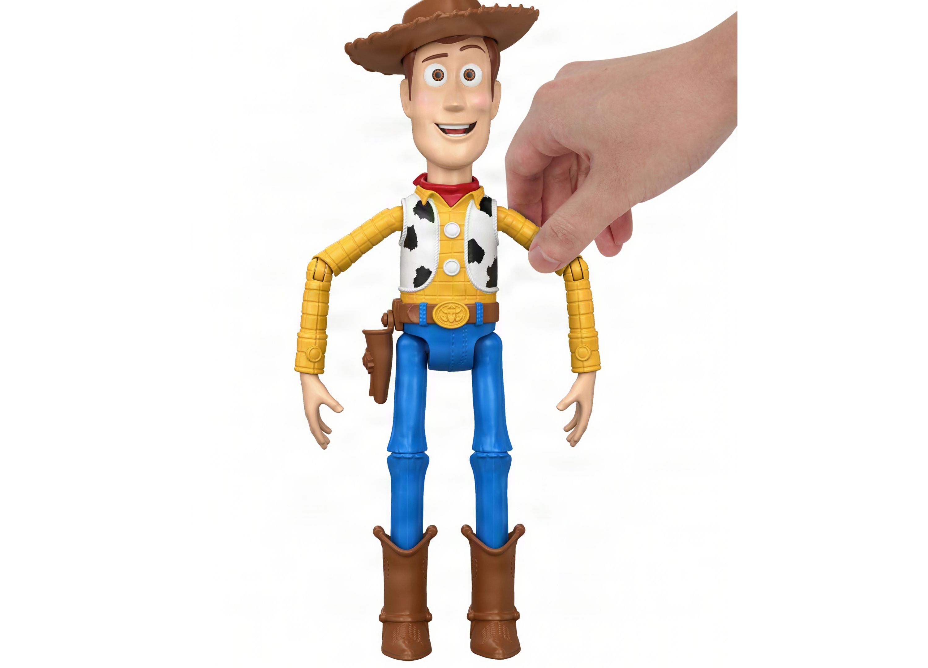 Disney Pixar Toy Story 5 Running Woody 12-Inch Action Figure With