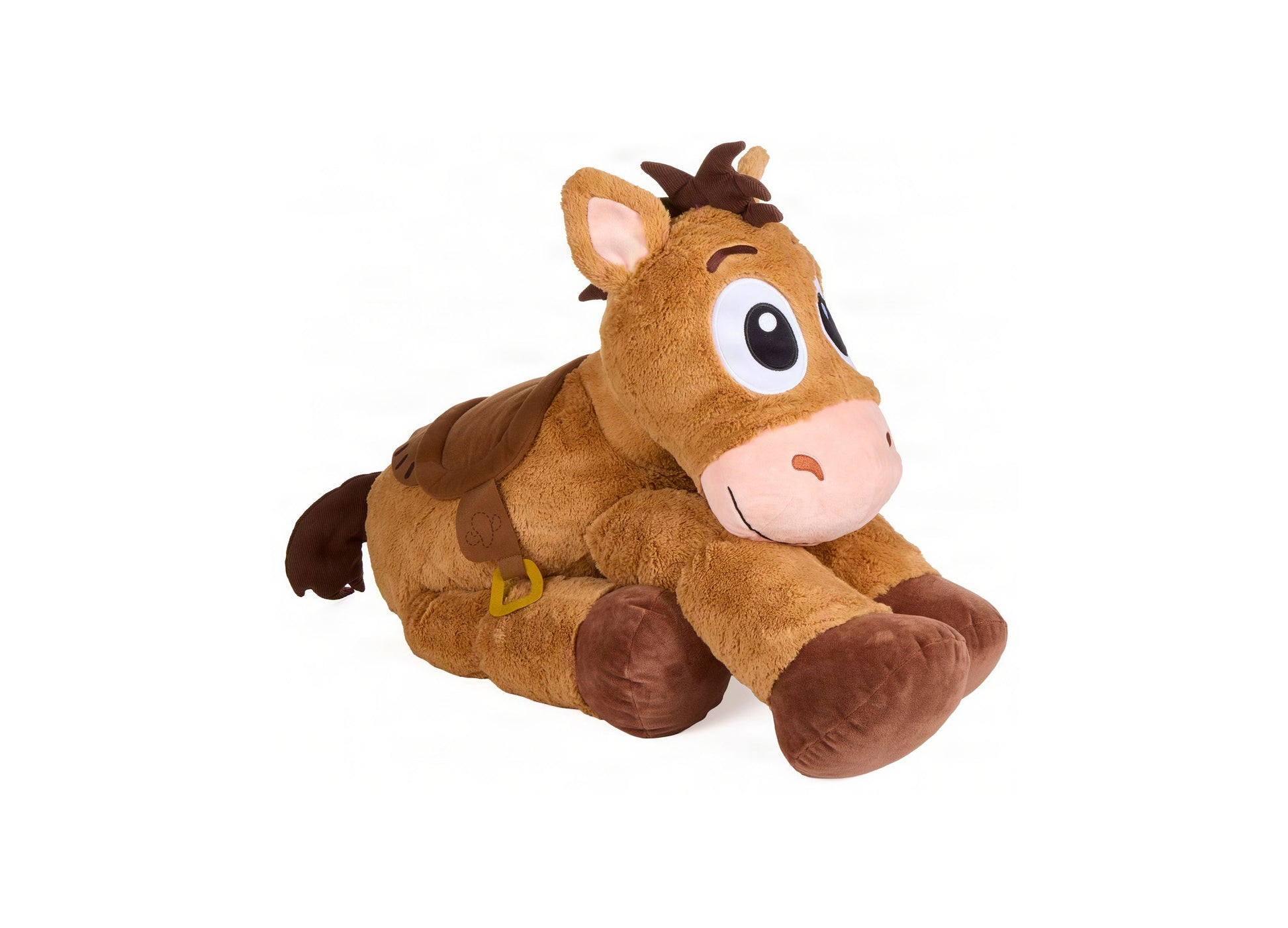 Toy Story 5 Ginormous Soft Stuffed Animal Plush Toy brown horse character with large eyes