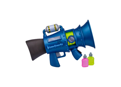 Despicable Me Minions 3 Supreme Fart Blaster toy gun in blue with included pink and green refill bottles