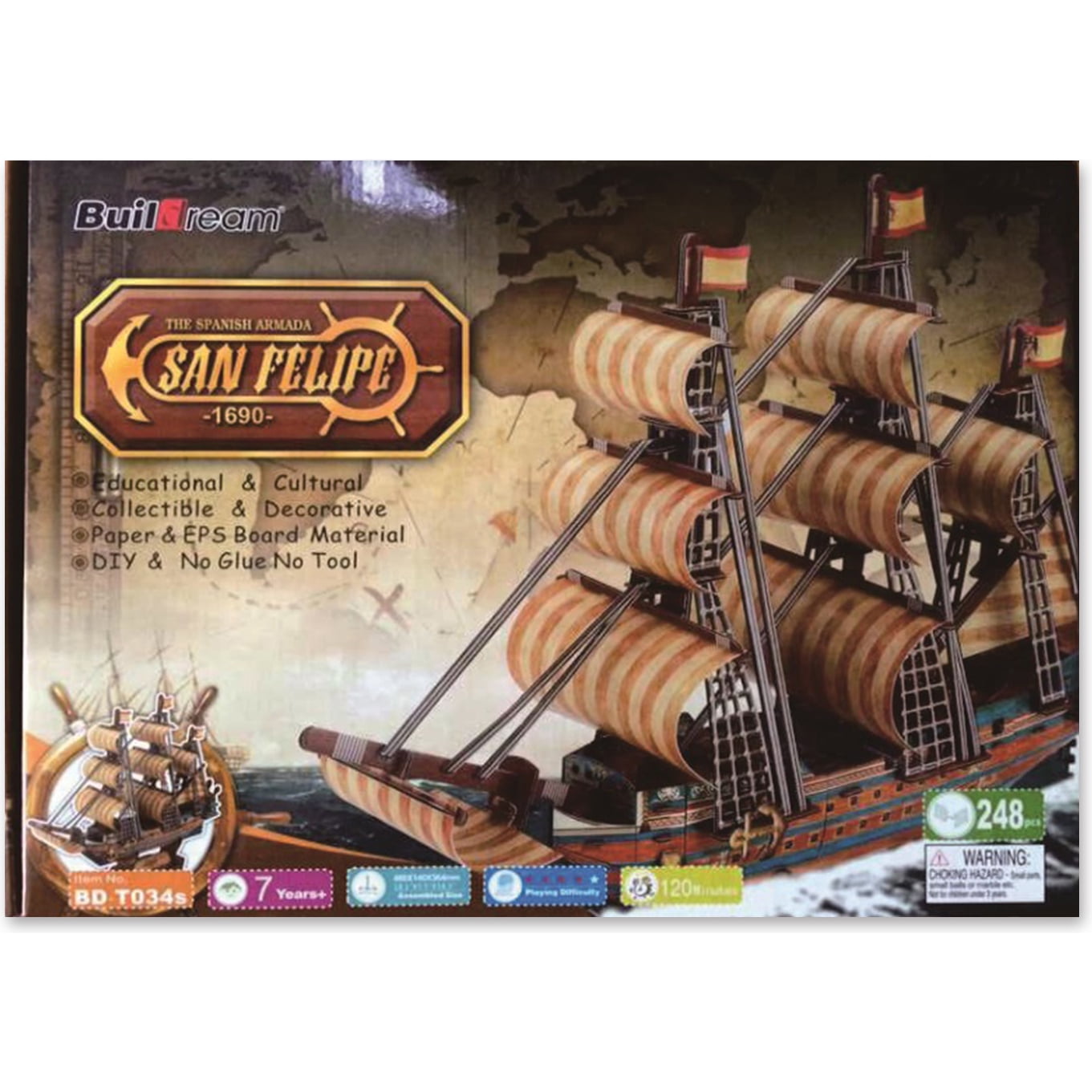 Buildream The Spanish Armada 3D Puzzle Adventure