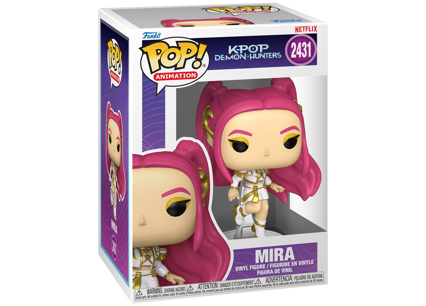 Funko POP Animation K-POP Demon Hunters Mira Vinyl Figure