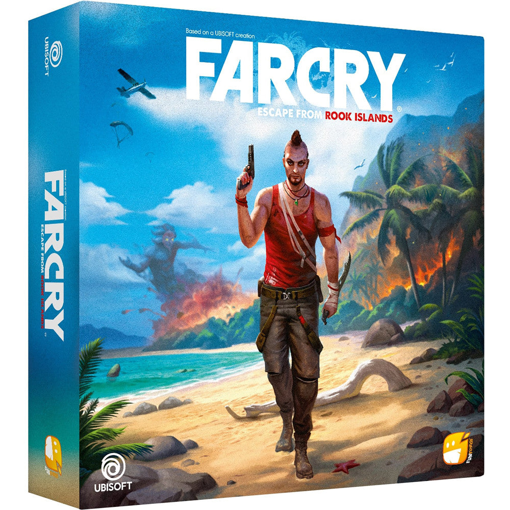 Funforge: Far Cry: Escape From Rook Islands - Cooperative Combat Strategy Board Game, Ages 14+, 1-4 Players