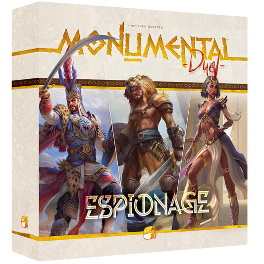 Funforge: Monumental Duel - Espionage - Civilization Deck-Building Board Game, Ages 10+, 2 Players