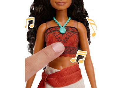 Disney Princess Moana Singing Fashion Doll, Live-Action Movie Inspired, Sings “How Far I’ll Go”