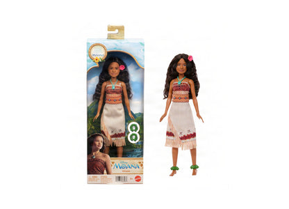 Disney Princess Moana Fashion Doll, Live-Action Movie Inspired, Removable Outfit with 5 Accessories