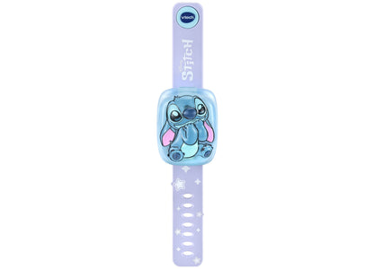 VTech Stitch Learning Wrist Watch in purple and blue with interactive screen