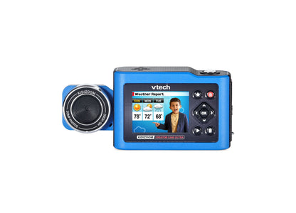 VTech KidiZoom Creator Cam Ultra blue digital camera with lens and screen display