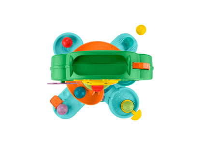 Fisher Price Jungle Tree Musical Activity Center with colorful balls and turquoise base
