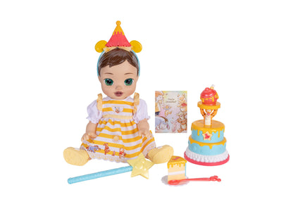Disney Darlings Winnie the Pooh 12" Interactive Birthday Baby Doll with lights, sounds, and accessories