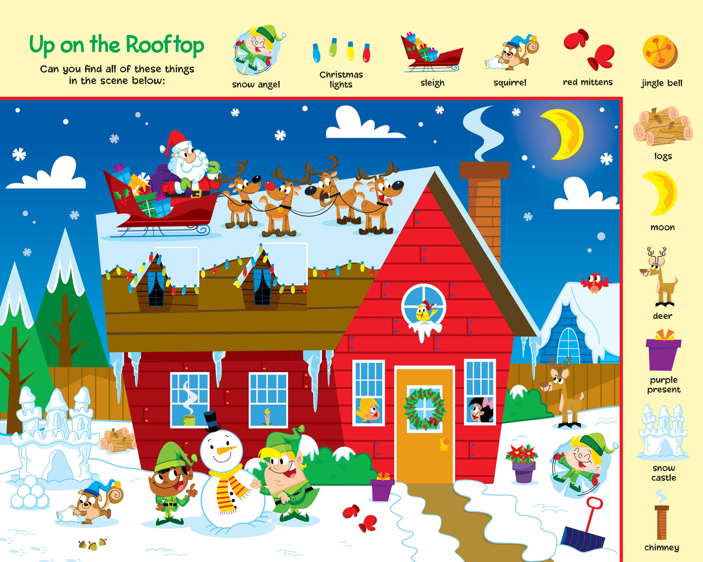 Santa's Workshop Family Fun Pad by Kidsbooks Publishing
