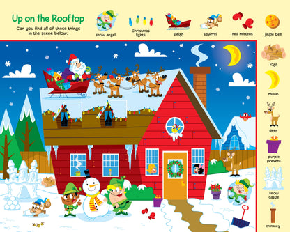 Santa's Workshop Family Fun Pad by Kidsbooks Publishing