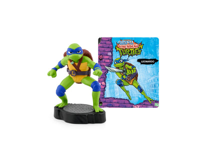 Tonies Teenage Mutant Ninja Turtles Leonardo Tonie figure with blue mask and yellow shell on black base