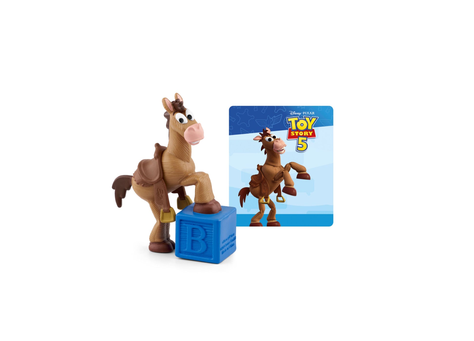 Tonies Disney Pixar Toy Story 5 Bullseye Tonie figure with blue block