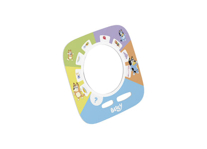 Tonies Tonieplay Bluey screen-free audio game with colorful design featuring Bluey characters