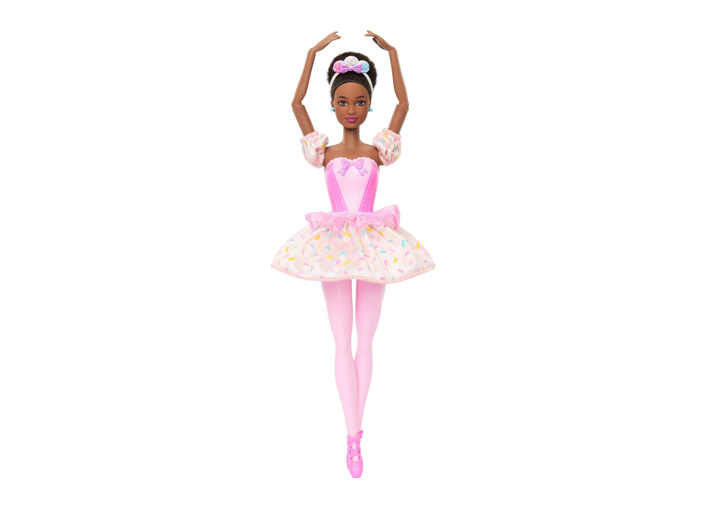Barbie Land of Sweets Ballerina Doll in pink tutu with articulated ankles