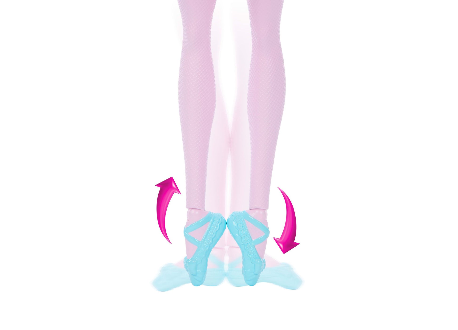 Barbie Nutcracker Clara doll with pink tutu and blue pointe shoes