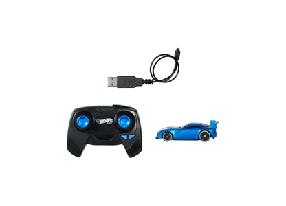 Hot Wheels RC Dodge Viper ACR blue car with black remote control