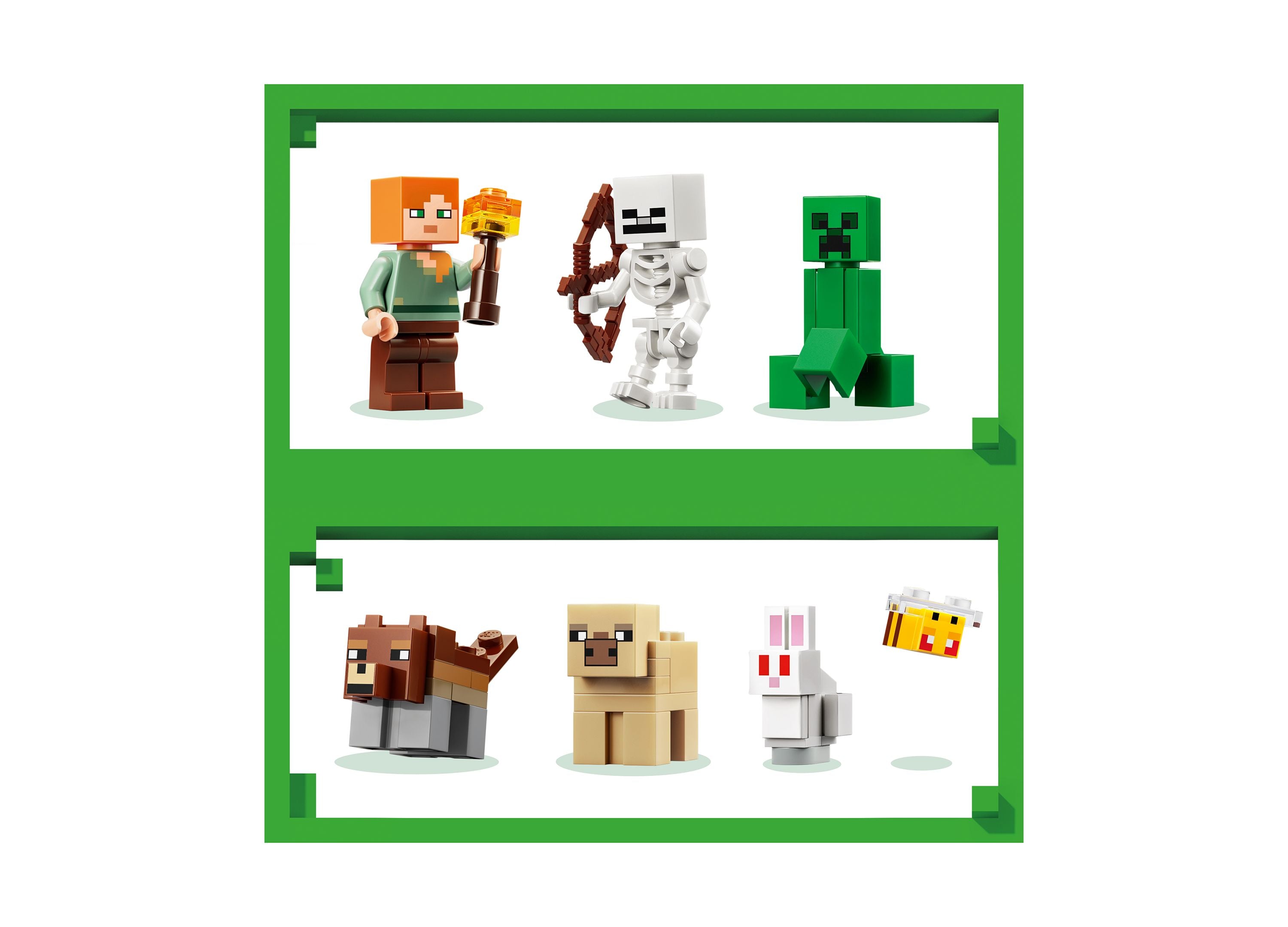 LEGO Minecraft First Night Adventure 301-Piece Building Set – Toys