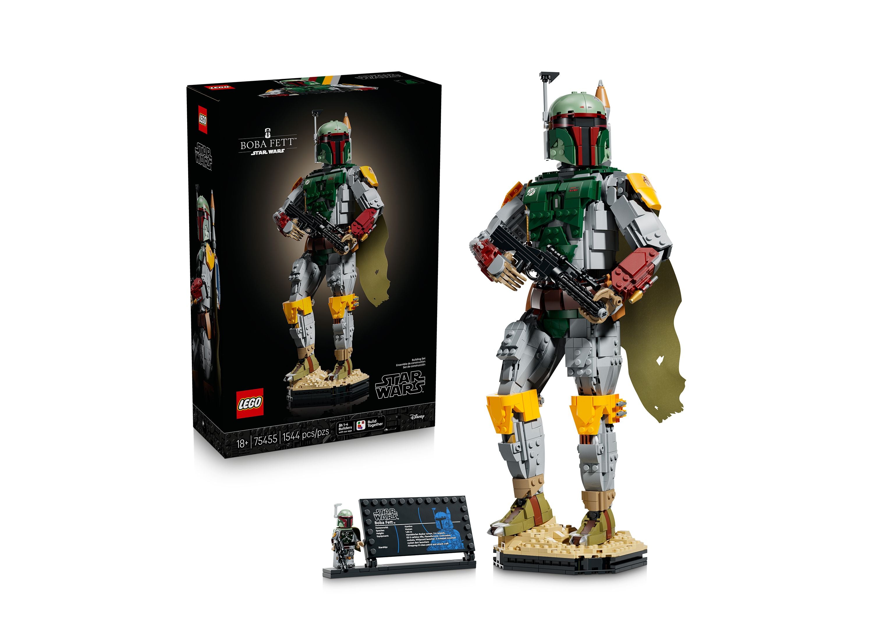 ジョセフ・ライト・オブ・ダービー、サー・ブルック・ブースビー LEGO Star Wars Boba Fett 1544-Piece Building Set Collectible