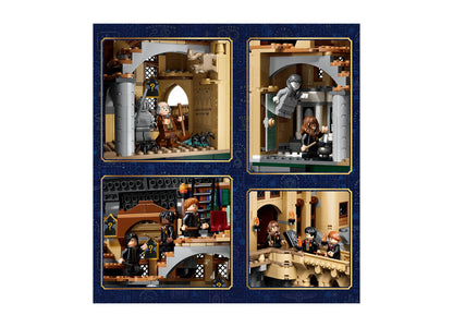 LEGO Harry Potter Hogwarts Castle East Wing 76473 building set with minifigures and detailed room scenes