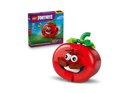 LEGO Fortnite Tomatohead 77079 red tomato character building set with green stem