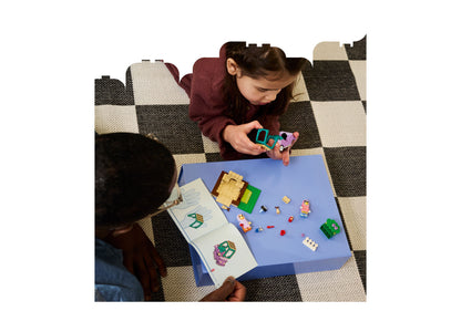 LEGO Bluey Grannies building set with minifigures and colorful bricks displayed during playtime