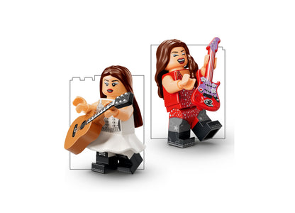 LEGO Olivia Rodrigo Dual Guitar 43031 building set with two minifigures holding guitars