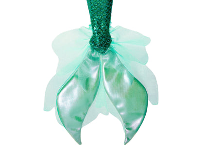 Disney Princess Ariel doll with green sequined top, removable tail and sheer sleeves
