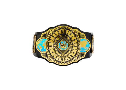 WWE Intercontinental Championship Kid-Sized Title Belt in gold and black with world globe details