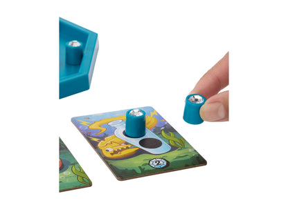 Mattel Deep Sea Diamond Dive Family Board Game with blue gem-grabbing pieces, colorful underwater-themed board, and g...