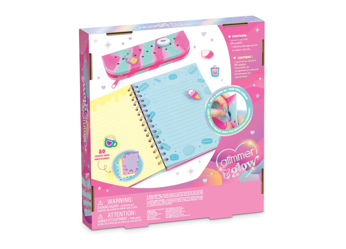 Make It Real Charming Journal & Pencil Pouch, Ages 6+