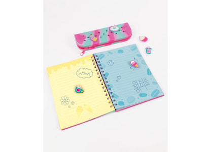 Make It Real Charming Journal & Pencil Pouch, Ages 6+