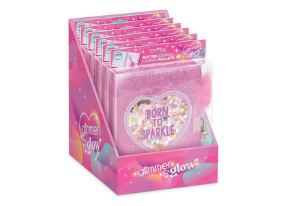 Make It Real Born To Sparkle Glitter Journal, Ages 6+