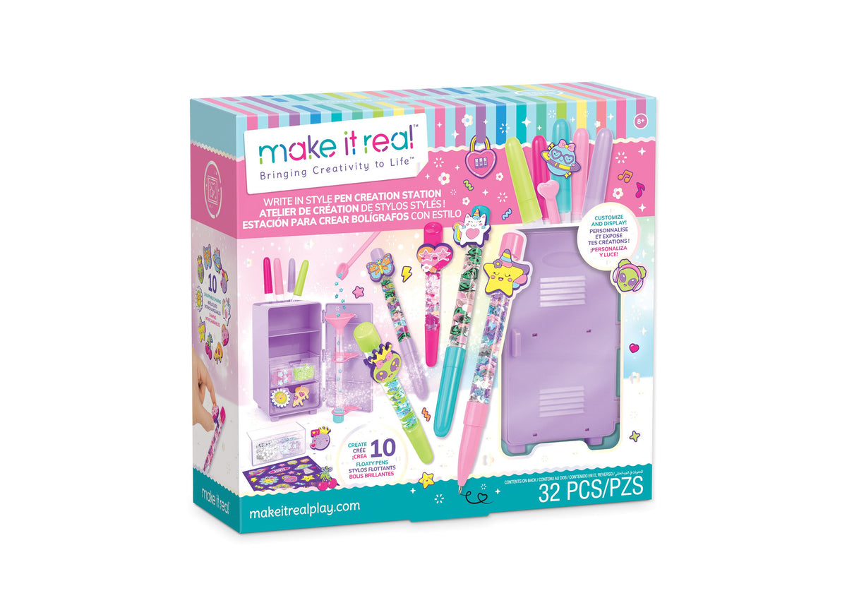 Make It Real Write in Style Pen Creation Station, Ages 8+