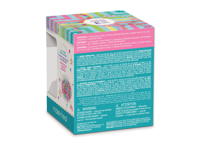 Make It Real Pick Perfect Cupcake Bracelet Kit box showing colorful beads and bracelet-making supplies for ages 8+