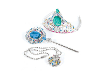 Make It Real Doodle Gems Disney Princess-Inspired Book and Royal Accessories Activity, Ages 6+