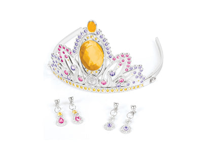 Make It Real Doodle Gems Disney Princess Belle-Inspired Book and Royal Accessories Activity, Ages 6+