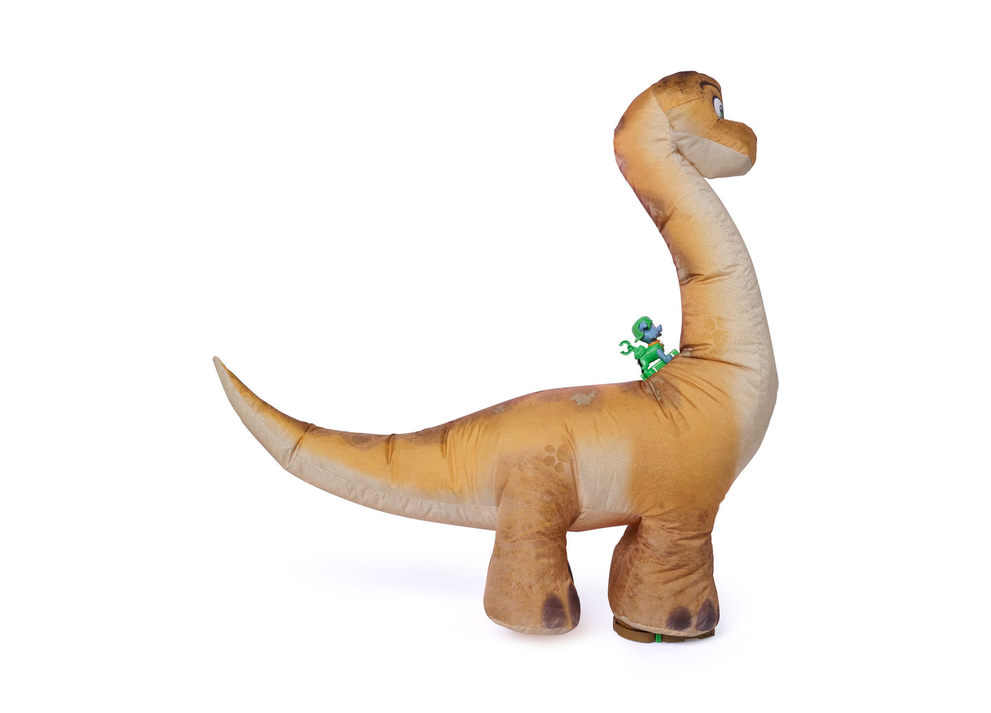 Paw Patrol Megasaurus 2-in-1 inflatable dinosaur toy vehicle in tan brown