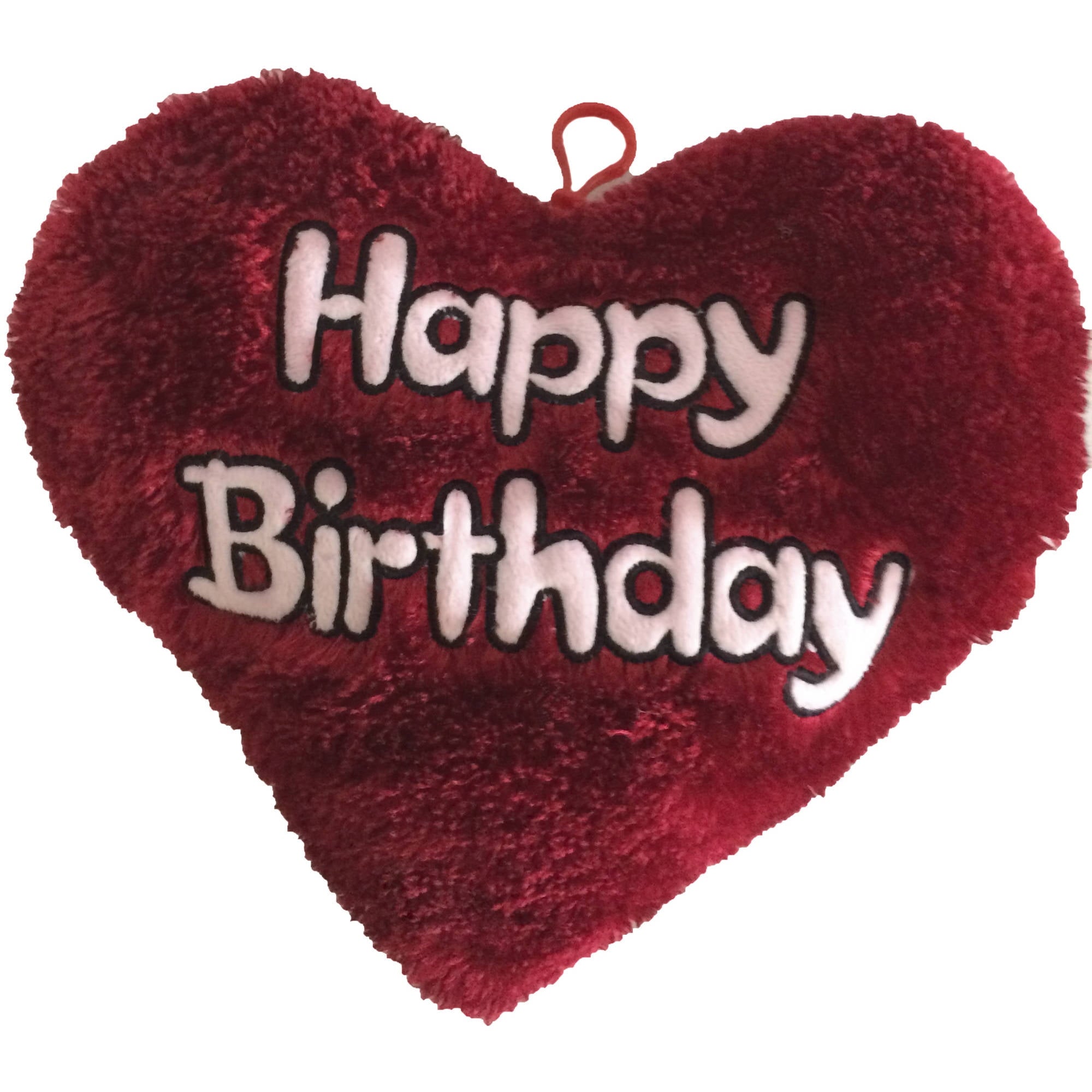 Heartfelt Cuddles Personalized Message Plush Heart - Red – Toys