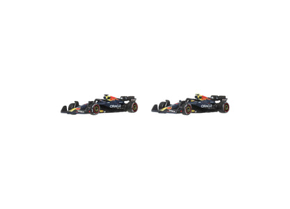 Hot Wheels 1:64 Scale Oracle Red Bull Racing Verstappen & Tsunoda Die-Cast Race Car, 2-Pack