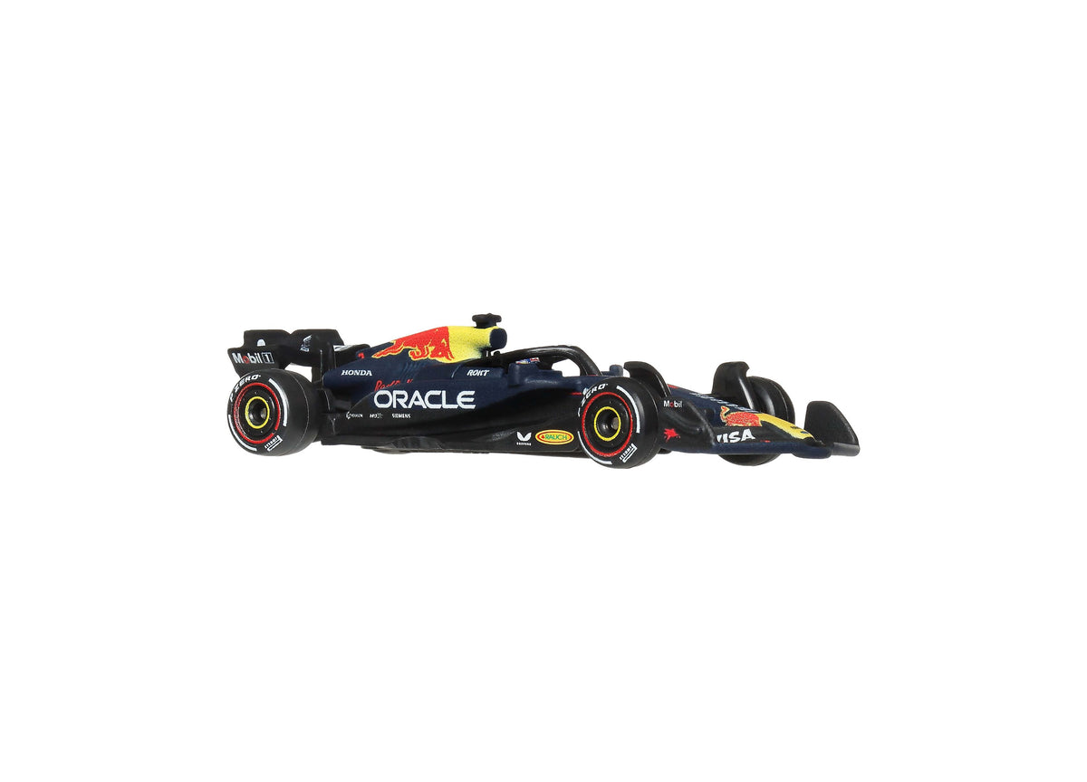 Hot Wheels 1:64 Scale Oracle Red Bull Racing Verstappen & Tsunoda Die-Cast Race Car, 2-Pack