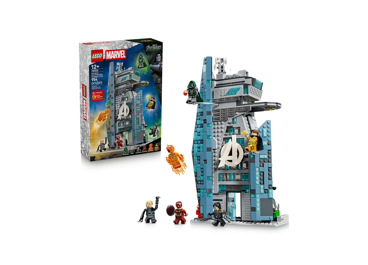 LEGO® Marvel Avengers: Doomsday New Avengers Tower 76352 954-Piece Building Set, Ages 12+