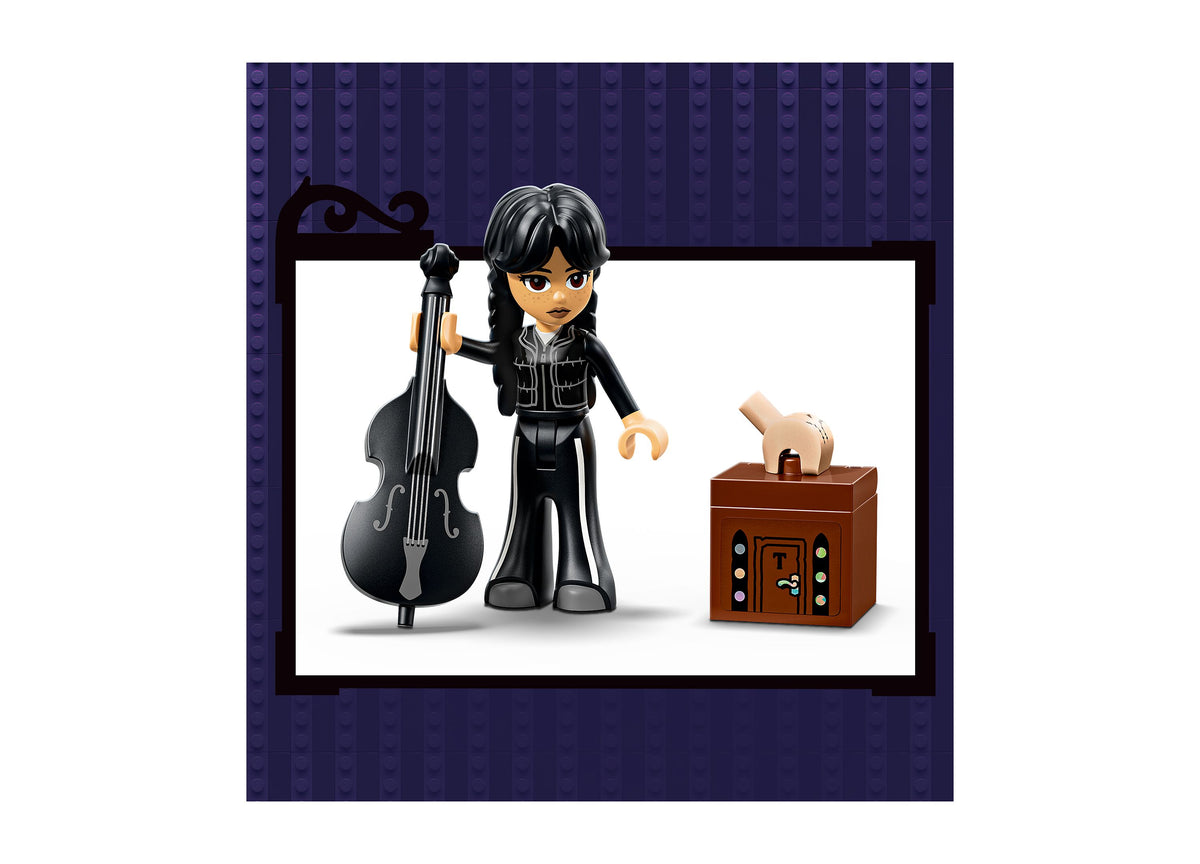 LEGO® Wednesday Addams Backpack 76787 401-Piece Building Set, Ages 9+