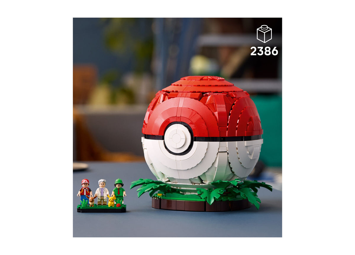 LEGO® Pokémon Iconic Trainer Moments Poké Ball 72154 2,386-Piece Building Set, Ages 18+