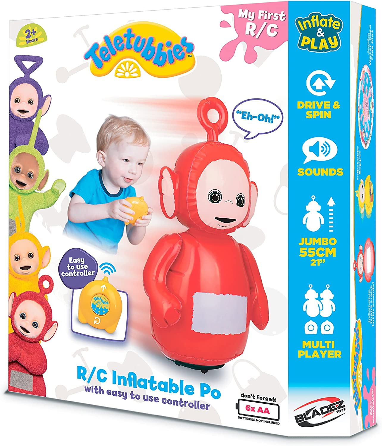 Teletubbies RC Inflatable Po - Interactive Toddler Toy
